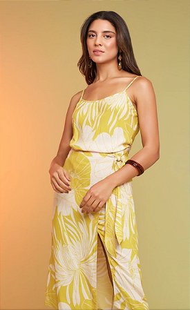 Blusa de alcinha estampada