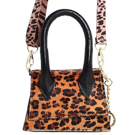 Mini bag animal print