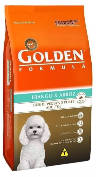 Ração Golden Formula Premium - Cães Adultos Pequeno Porte