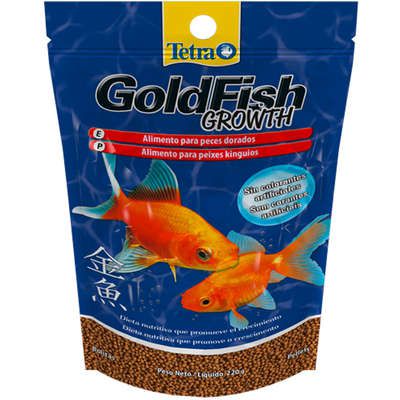 Ração Tetra Goldfish Growth Pellets Para Peixes de Aquários - 220G