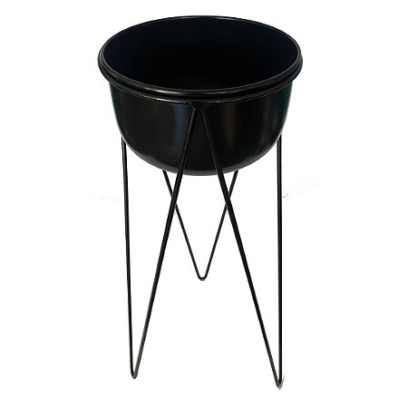 Cachepô com tripé 65cm