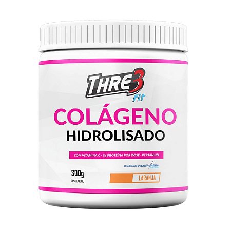 COLÁGENO HIDROLISADO - PEPTAN HD- EM PÓ 300 G - SABOR LARANJA