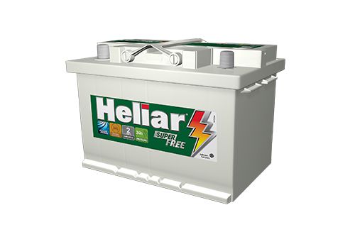 Bateria Automotiva Heliar Super Free HF70ND 24M CCA660 M70KD