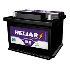 Bateria Automotiva Heliar Start-Stop HEBF72PD EFB 24 meses de garantia CCA700 MF72LD