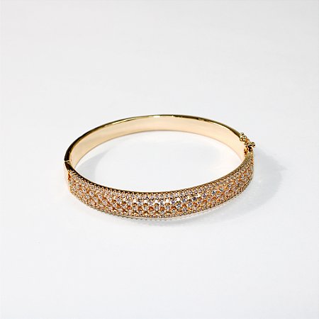 Pulseira Metal Bracelete Vazado