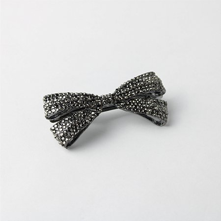 Prendedor Tecido Laço Pérola