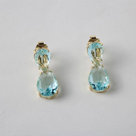 Cinto Metal com Pedras Turquesa