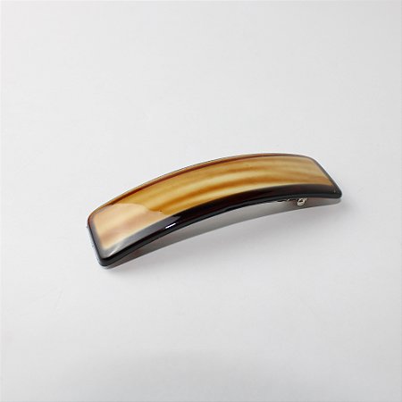 Prendedor Barrete de Resina Tart/Bege