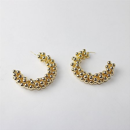 Brinco Metal Zircône