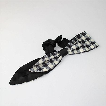 Kit Elástico para Cabelo com Aplique Metal Concha Estilo Concho