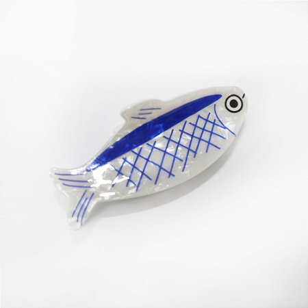 Prendedor de Cabelo Temático Fundo do Mar (Peixe e Lagosta)