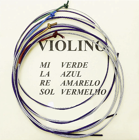 Encordoamento para Violino Mauro Calixto completo Padrão 100