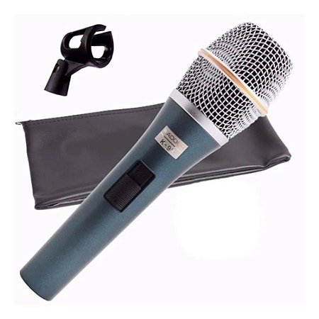 Microfone Kadosh K98 Com Capa E Cachimbo Nf