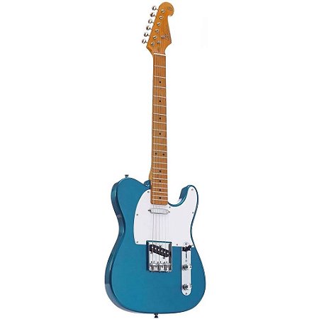 Guitarra Sx Stl50 Azul Lake Pacific Blue telecaster Vintage