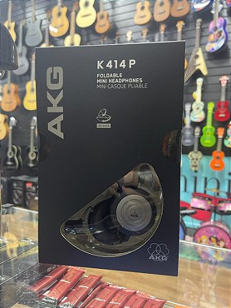 Fone De Ouvido Akg K414p Profissional Mini Headphone