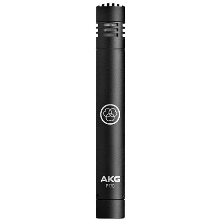 Microfone Akg P170 Condensador Cardióide Preto instrumentos