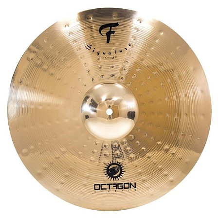 Prato Crash Ataque Thin 17 Octagon F Signature Bronze Fs17tc