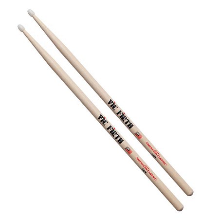 Baqueta Vic Firth American Classic 7AN Ponta de Nylon