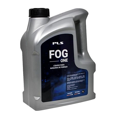 Liquido de Fumaça Pls 4 litros Fog One fluído importado 9850