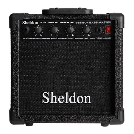 Amplificador Sheldon Bss150 Contra Baixo 15w 110/220 Preto