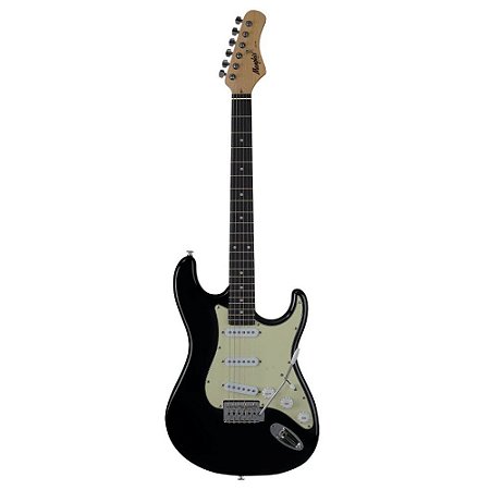Guitarra Tagima Memphis Mg30 Preto Brilhante Stratocaster Barato