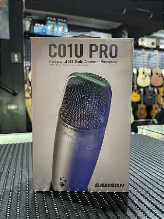 Microfone Samson C01 Upro usb Condensador profissional