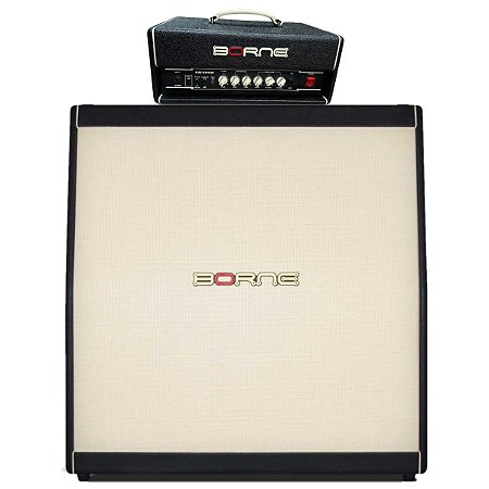 Cabeçote Borne Vrx150 + Caixa Vrx 412 studio efeitos guitarra