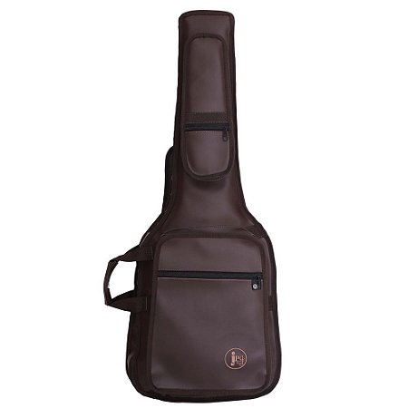 Capa Bag guitarra Couro Premium térmico acolchoado Jpg