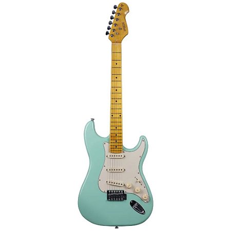 Guitarra Phx St-2 Stratocaster Vintage Surf Green Verde/azul