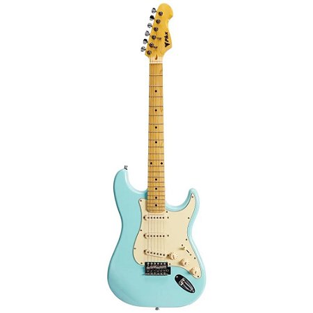 Guitarra Phx St-2 Stratocaster Vintage Daphne Blue Azul