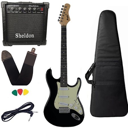 Kit Guitarra Tagima Memphis Mg30 cubo amplificador kit completo