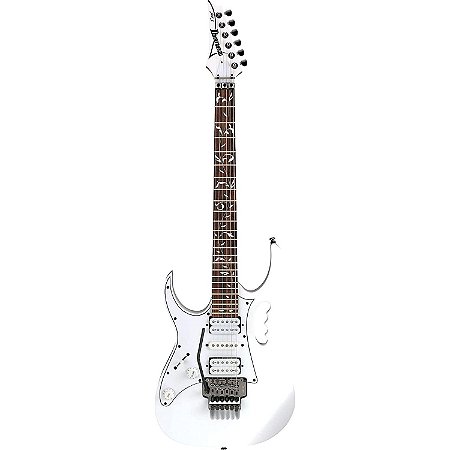 Guitarra Canhota Ibanez Jem Jrl WH Branca Steve Vai