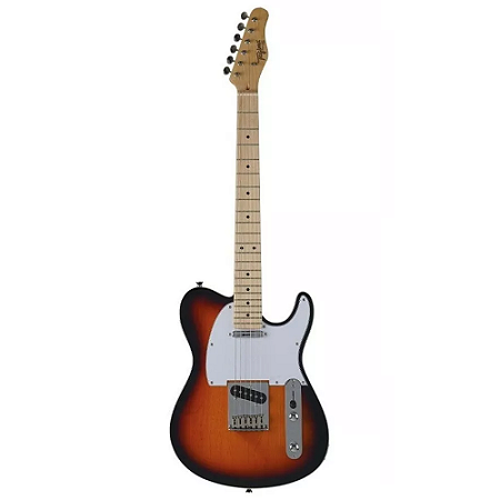 Guitarra Tagima T-550 Sunburst Telecaster com escala clara