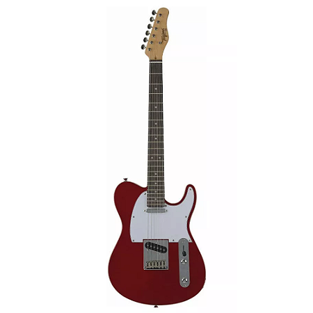 Guitarra Tagima T-550 Vermelha Telecaster com escala escura