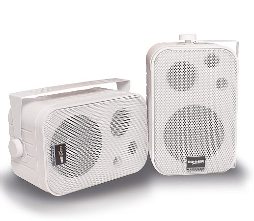 Par de caixas LL Audio SP400 branca para som ambiente