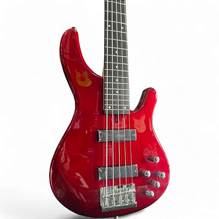 Baixo Tagima Millenium 5 Vermelho Mill-5 MR