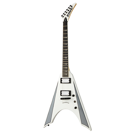 Guitarra Fly v Kramer Nite V Plus Alpine White Seymour Duncan