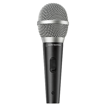 Microfone Audio Technica ATR1500X instrumento e vocal dinâmico unidirecional