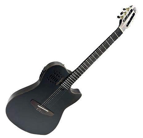 Violão flat Marques Vn162 Nylon tampo maciço cap Fishman