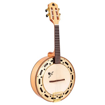 Banjo Marques Baj150 Maple Natural Aro Dourado elétrico BAJ-150NTEL