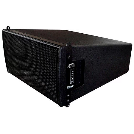 Caixa Line Array Staner Alive 208A preta 440w falante 8