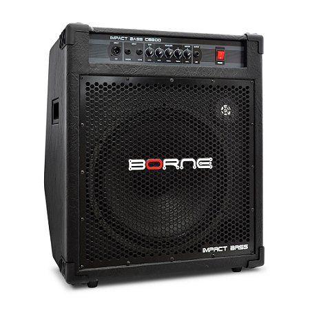 Amplificador Borne CB200 Preto Impact Bass 200w