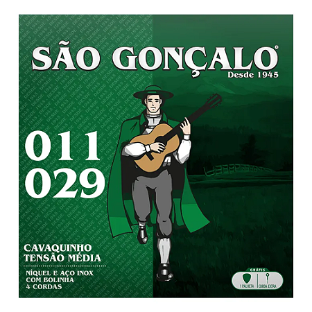 Encordoamento São Gonçalo Cavaco com bolinha 011/13/20/29