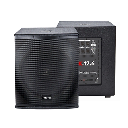 Sub woofer ativo falante 12 Jbl 600w KSR Pro K-12.6A