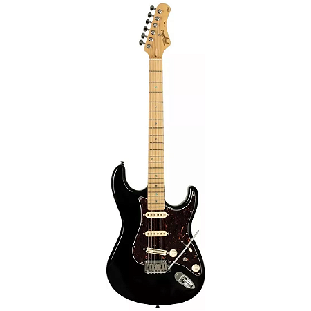 Guitarra Tagima T-805 Preta escala clara escudo tortoise