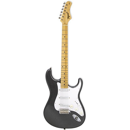 Guitarra Tagima T-800 Metalic Deep Silver LF/WH Linha Brasil