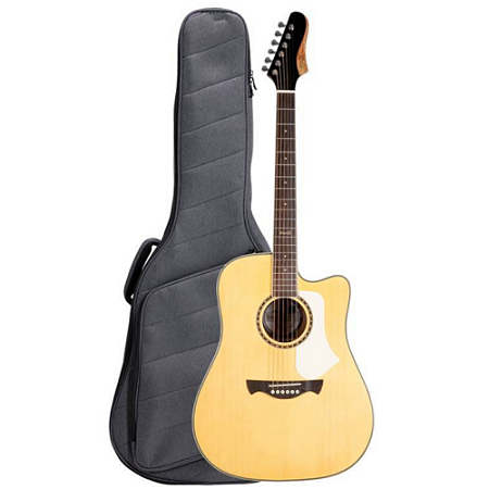 Violão Tagima Swell Deluxe âmbar folk tampo sólido modelo novo