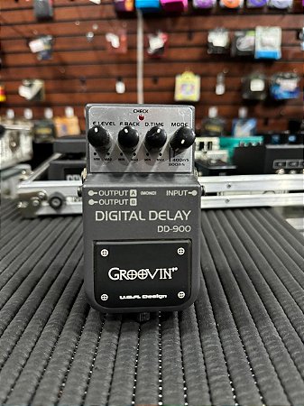 Pedal Groovin Digital Delay DD-900 estado de novo – Usado