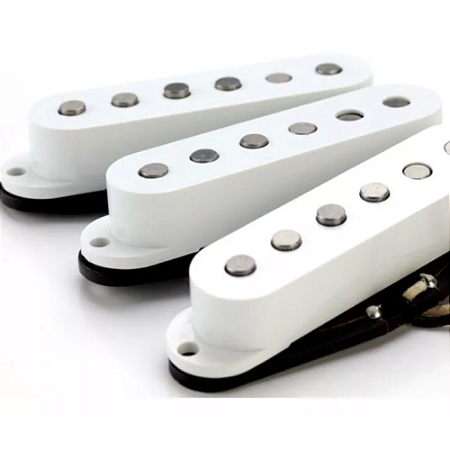 Kit De Captadores Malagoli Custom Dg Branco - 03 Pçs