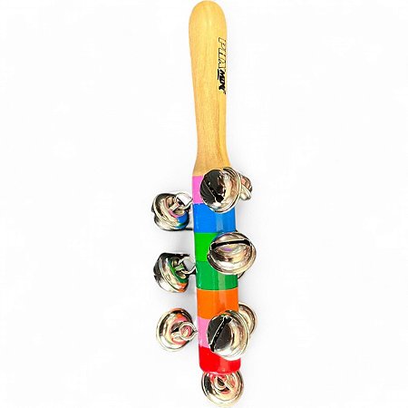 Chocalho Infantil Phx Mini Madeira G19-10 19cm com capa